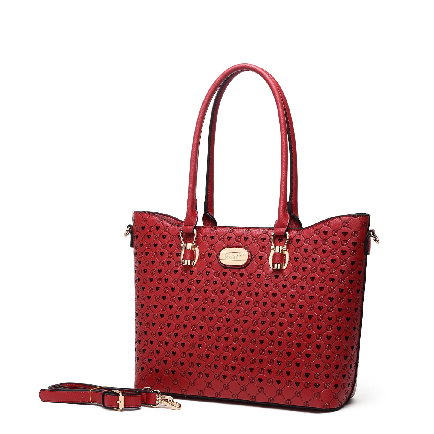 Millionaire Queen Double Layer Crystal Engraved Tote