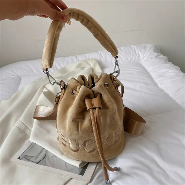 Bucket Shoulder Crossbody Bag